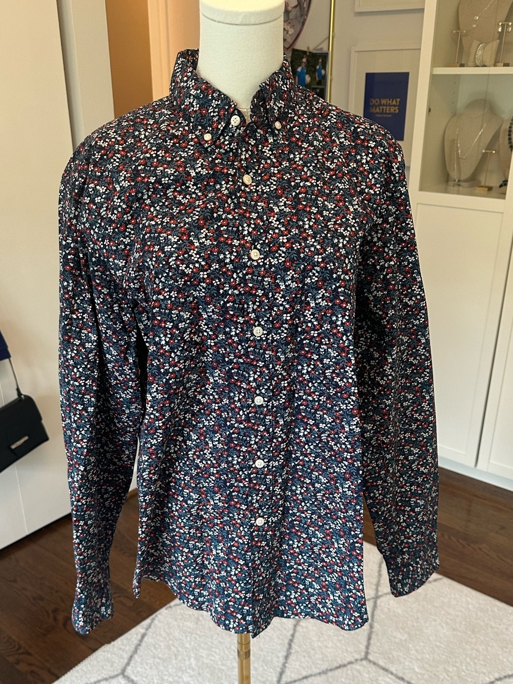 J.Crew Men’s Secret Wash Cotton Button Up Shirt Classic Fit